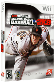 Major League Baseball 2K9 - Box - 3D Image