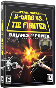 Star Wars: X-Wing vs. TIE Fighter: Balance of Power Campaigns - Box - 3D Image