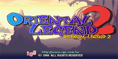 Oriental Legend 2 - Screenshot - Game Title Image