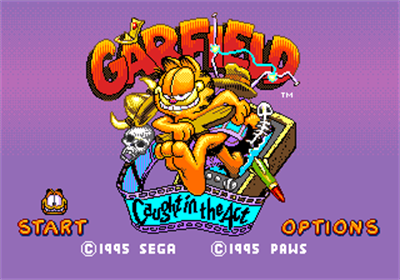 Garfield: Caught in the Act - Screenshot - Game Title Image