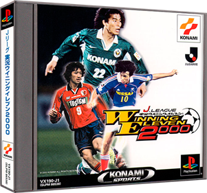 J.League Jikkyou Winning Eleven 2000 - Box - 3D Image