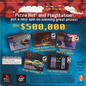 Pizza Hut Disc 2 - Box - Back Image