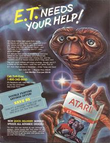 E.T. the Extra-Terrestrial - Advertisement Flyer - Front Image