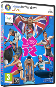 London 2012: The Official Video Game of the Olympic Games - Box - 3D Image