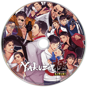 Yakuza: Kiwami - Fanart - Disc Image