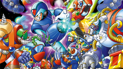 Mega Man X3 - Fanart - Background Image