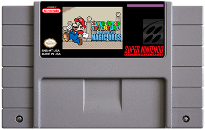 New Super Mario World 1: The Twelve Magic Orbs - Cart - Front Image