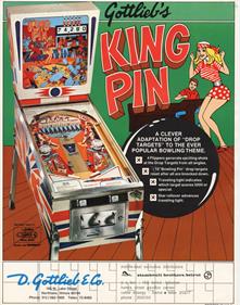 King Pin (Gottlieb) - Advertisement Flyer - Front Image