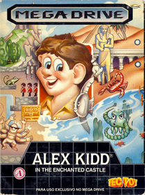 Alex Kidd in the Enchanted Castle - Box - Front Image