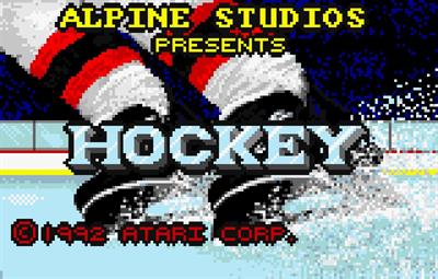 Hockey - Screenshot - Game Title