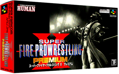 Super Fire Pro Wrestling X Premium - Box - 3D Image