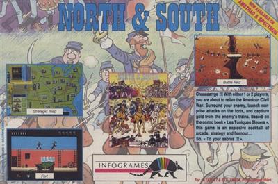 North & South - Advertisement Flyer - Front Image