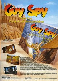 Guy Spy and the Crystals of Armageddon - Advertisement Flyer - Front Image