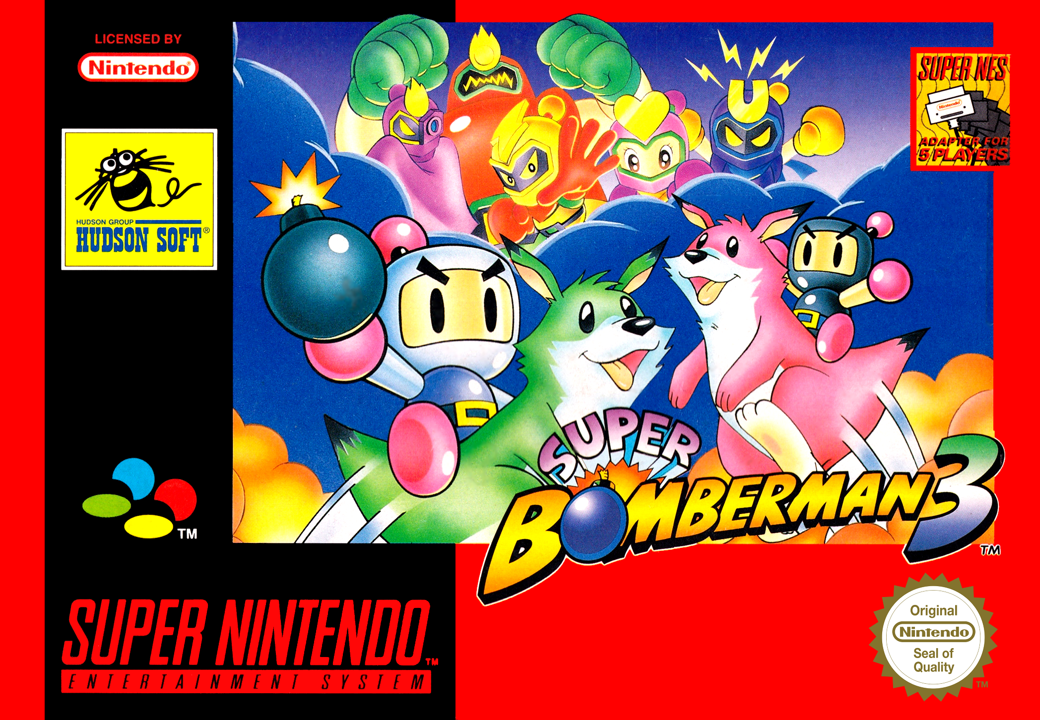 SNES Super Bomberman 