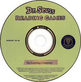 Dr. Seuss Reading Games - Disc Image