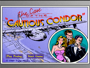 The Case of the Cautious Condor - Screenshot - Game Title Image