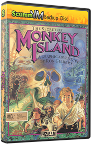 The Secret of Monkey Island - Box - 3D Image