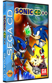 Sonic CD++ - Box - 3D