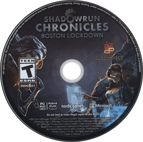 Shadowrun Chronicles: Boston Lockdown - Disc Image