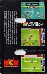 Fighting Soccer - Box - Back Image