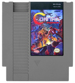 Contra Force - Cart - Front Image