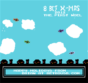 8-Bit Xmas 2012 - Screenshot - Game Title Image