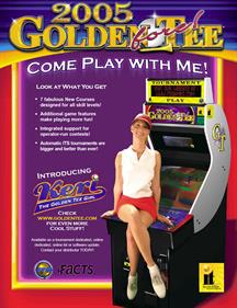 Golden Tee Fore! 2005 Extra - Advertisement Flyer - Front Image