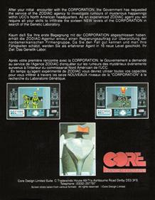 Corporation: Mission Disk - Box - Back Image
