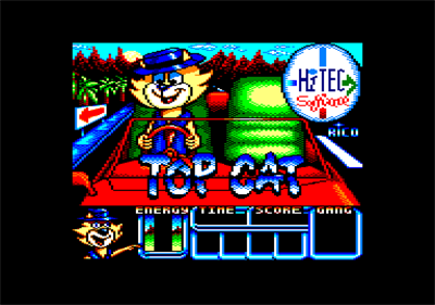 Top Cat Starring in Beverly Hills Cats - Screenshot - Game Title Image