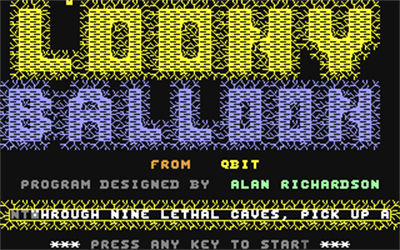 Looney Balloon - Screenshot - Game Title Image