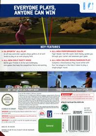 Tiger Woods PGA Tour 09 All Play - Box - Back Image