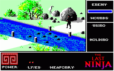 The Last Ninja - Screenshot - Gameplay Image