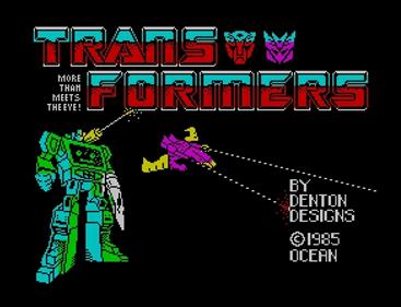 The Transformers - Screenshot - Game Title Image