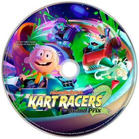 Nickelodeon Kart Racers 2: Grand Prix - Fanart - Disc Image