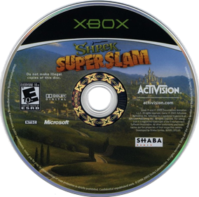 Shrek SuperSlam - Disc Image
