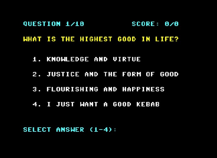 Classic Philosophers Debate