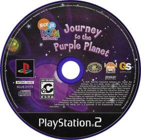 Dora the Explorer: Journey to the Purple Planet - Disc Image