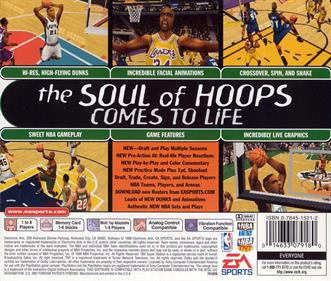 NBA Live 99 - Box - Back Image