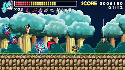 Wonder Boy Returns Remix - Screenshot - Gameplay Image