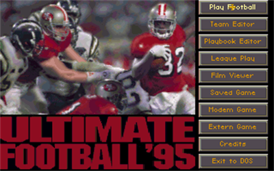 Ultimate Football '95 - Screenshot - Game Title Image