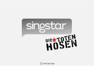 SingStar: Die Toten Hosen  - Screenshot - Game Title Image