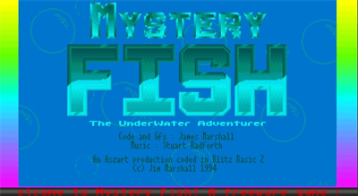 Mystery Fish - Screenshot - Game Title Image