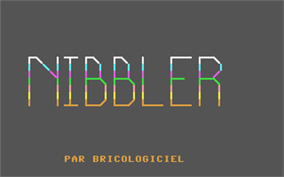 Nibbler (Hebdogiciel) - Screenshot - Game Title Image