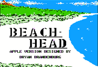 Beach-Head - Screenshot - Game Title Image