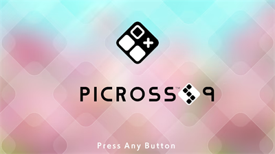 Picross S9 - Screenshot - Game Title Image