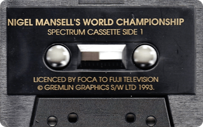 Nigel Mansell's World Championship - Cart - Front Image