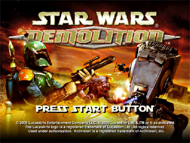 Star Wars: Demolition - Screenshot - Game Title Image