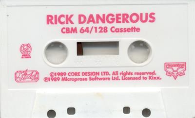 Rick Dangerous - Cart - Front Image