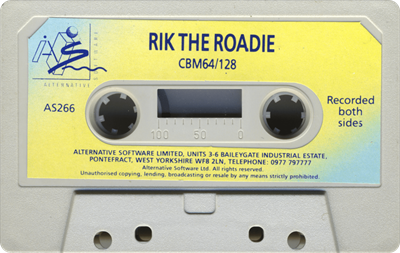 Rik the Roadie - Cart - Front