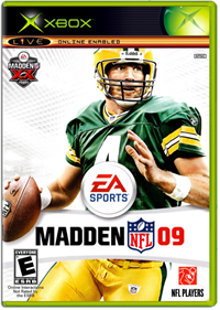 Madden NFL 09 - Box - Front - Reconstructed